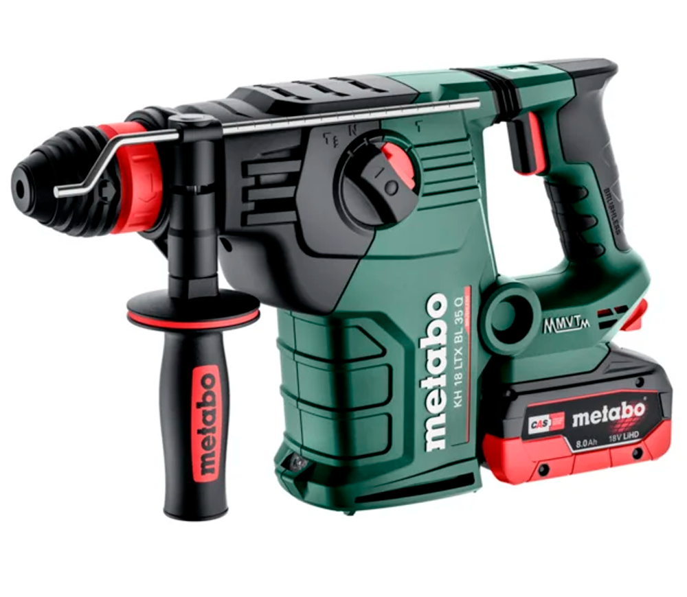Ciocan rotopercutor cu acumulator METABO KH 18 LTX BL 35 Q 4.2J 18V 8Ah
