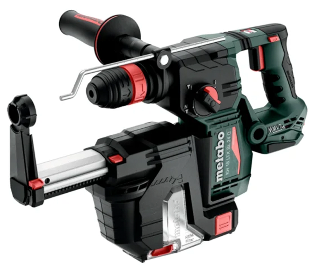 Ciocan rotopercutor cu acumulator (fara bat) METABO KH 18 LTX BL 24 Q + ISA 2.2J 18V