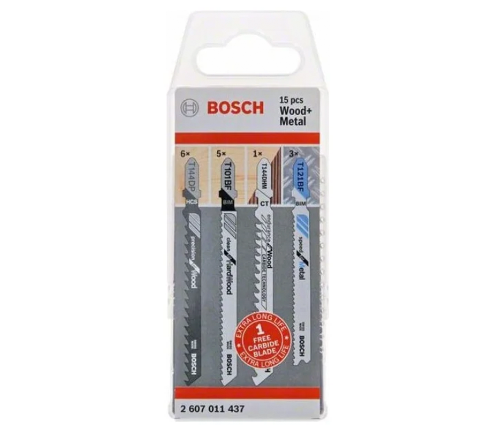 Set lame ferestrău pendular BOSCH Wood and Metal 100mm Lemn/Metal
