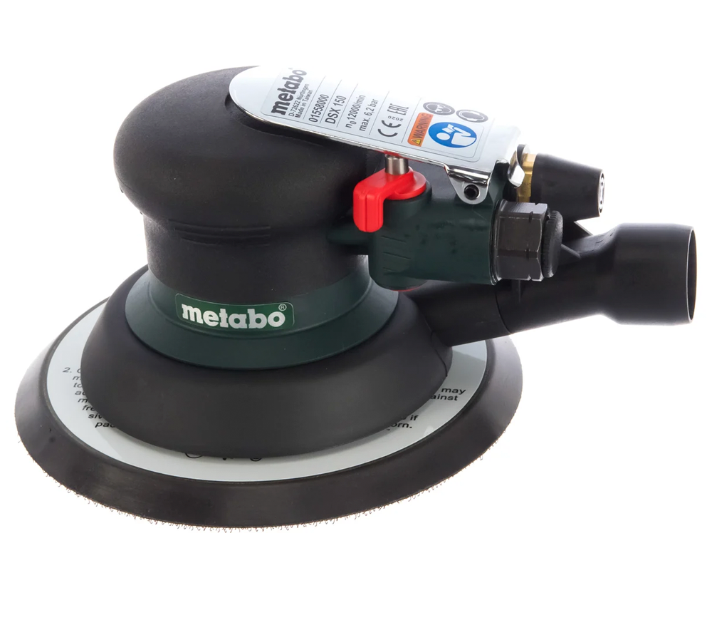 Mașină de șlefuit excentrică pneumatică METABO DSX 150 6.2bar-7
