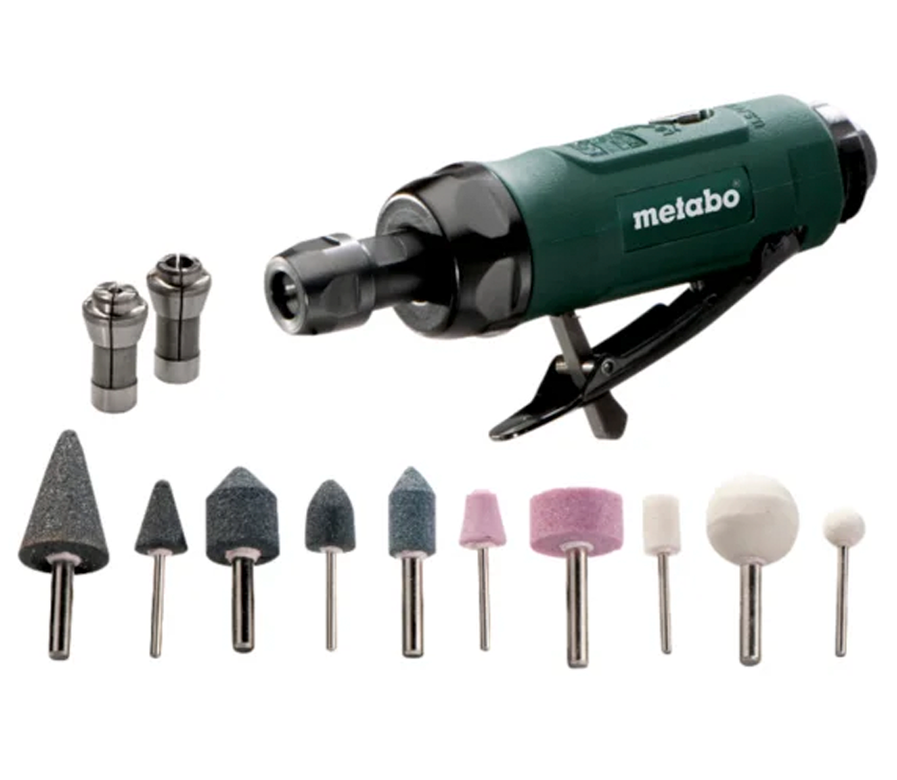 Polizor drept pneumatic METABO DG 25 Set 6.2bar