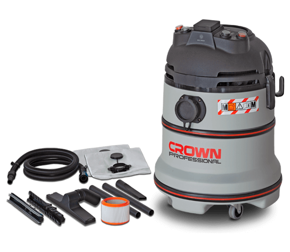 Aspirator industrial CROWN CT99741 1200w 240mbar 35L