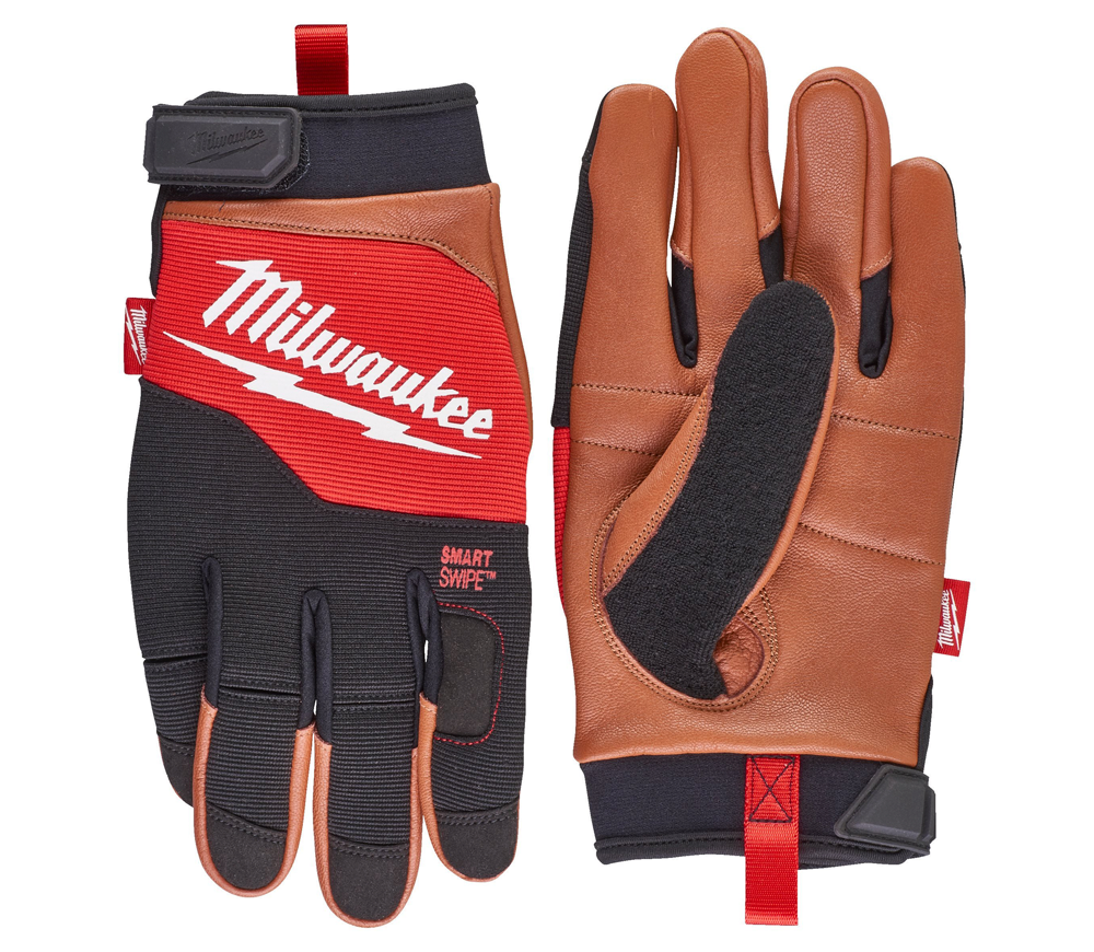 Mănuși de lucru din piele MILWAUKEE Hybrid Leather 10/XL-3