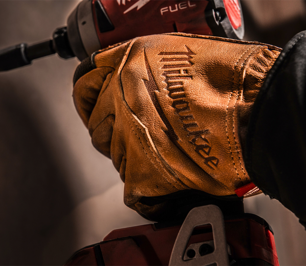 Mănuși de lucru din piele MILWAUKEE Leather 7/S-2