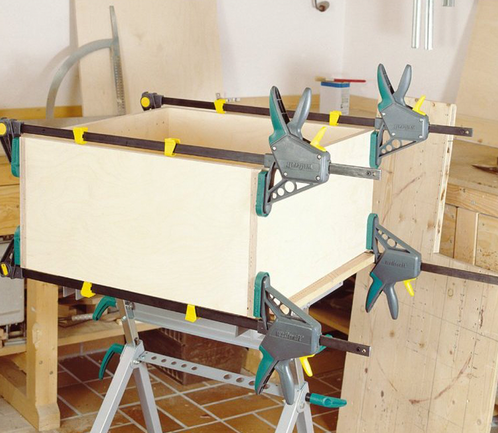 Clemă de fixare Wolfcraft EHZ PRO 100-300 Cu fixare rapidă 100mm 300mm-4