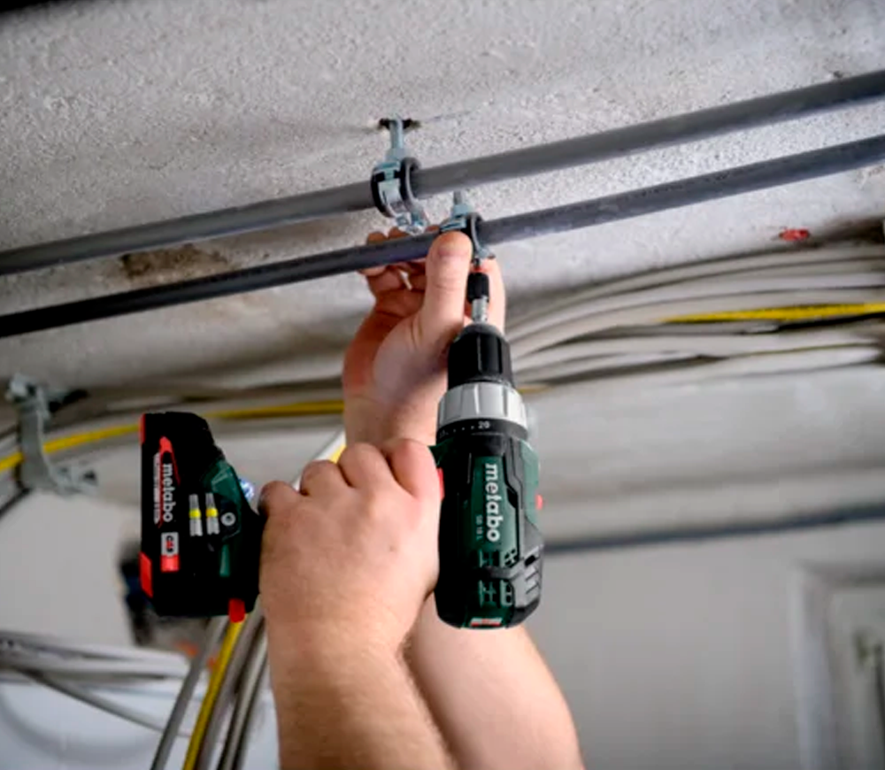 Mașină de înșurubat cu percuție cu acum. METABO SB 18 L 18V 2Ah-3