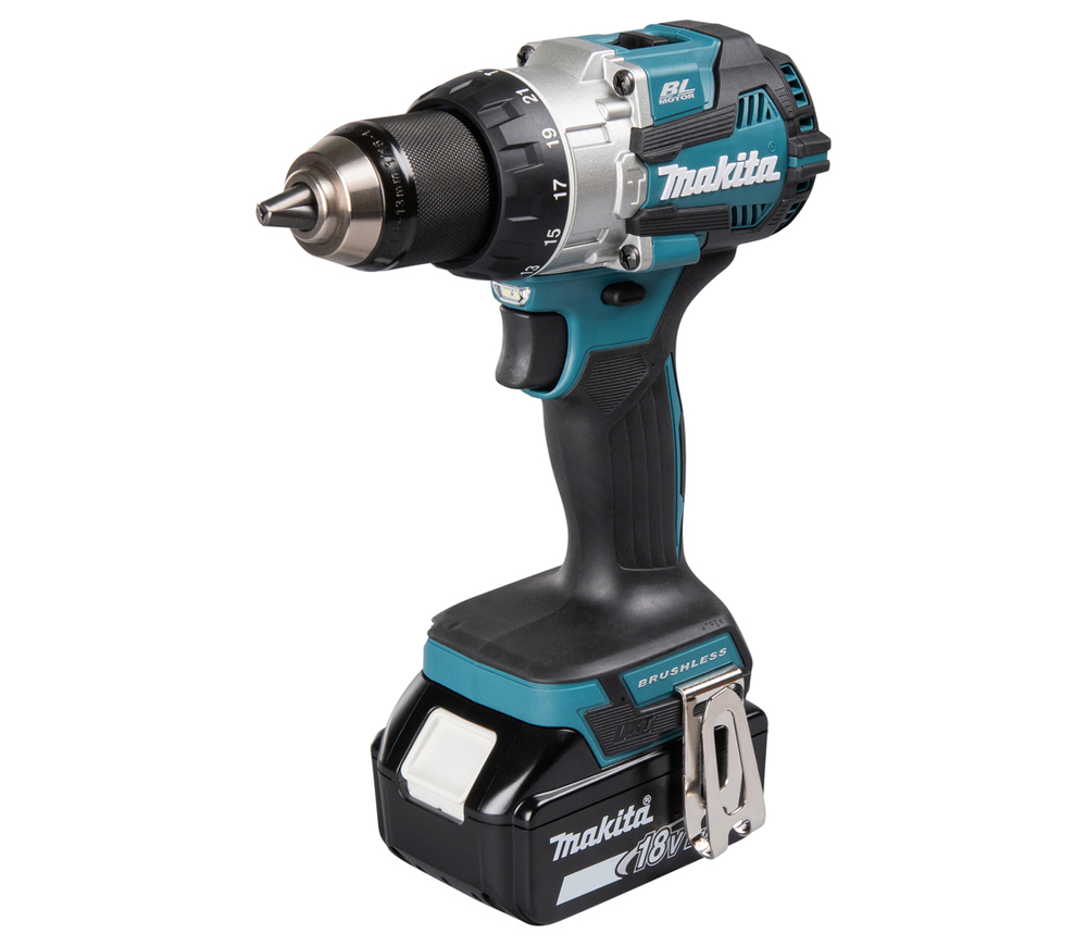 Mașină de înșurubat cu percuție cu acum. MAKITA DHP489RTJ 18V 5Ah