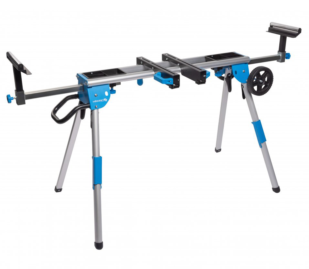 Bancă de lucru pentru ferăstraie mitre HOEGERT HT7G543 1090-1670 mm 615-820mm-2