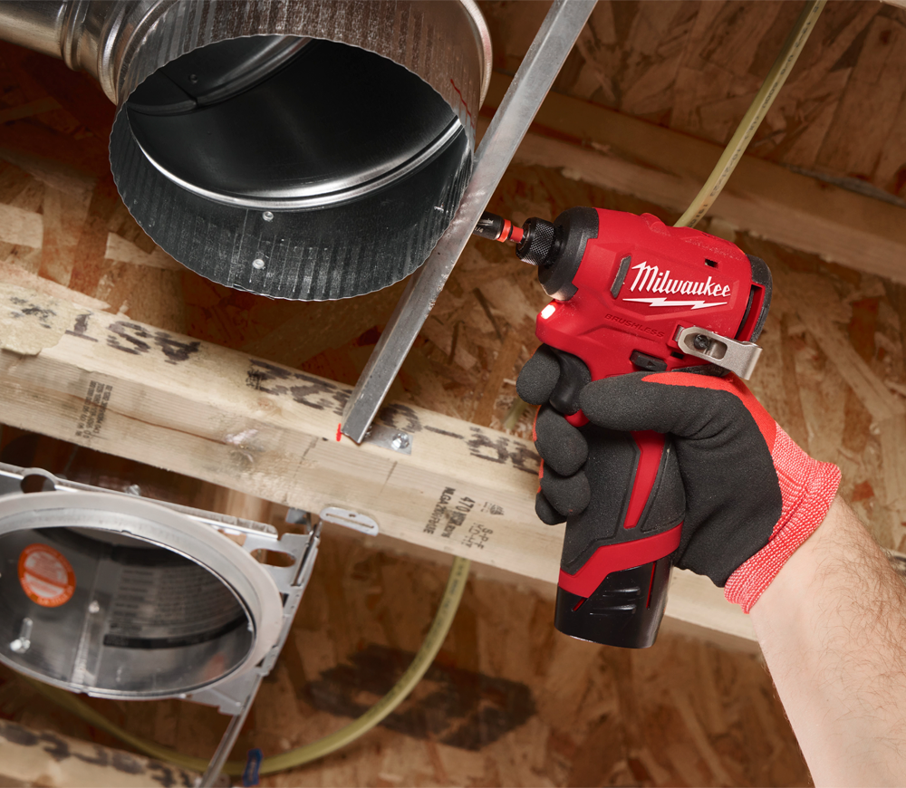 Șurubelnița cu acumulator сu impact MILWAUKEE M12 BLIDRC-202C 12V 2Ah-5