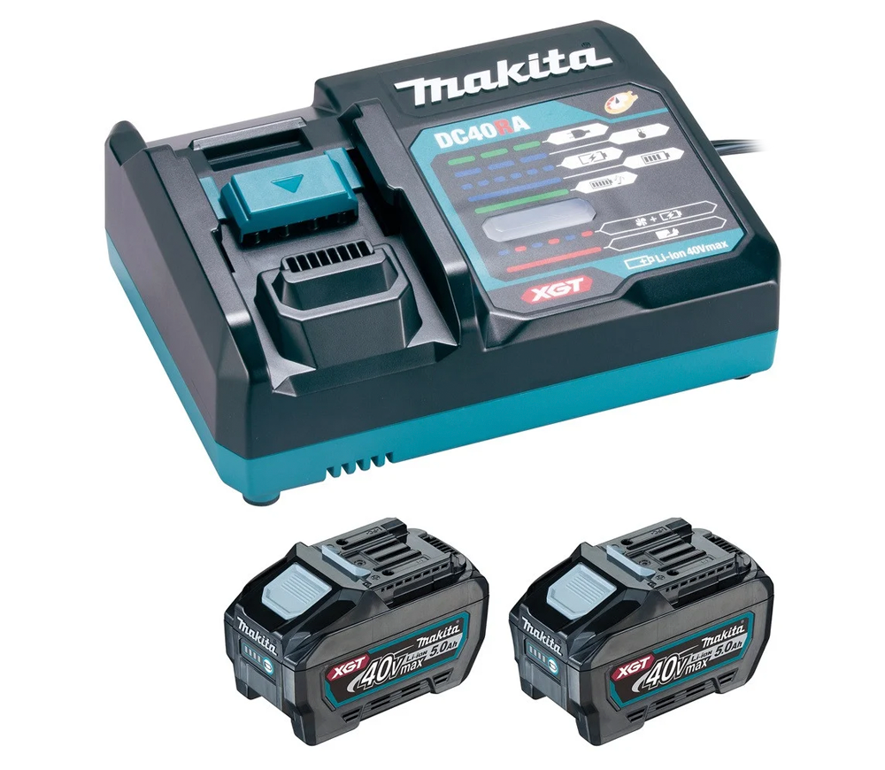 Încărcător cu 2 acumulatoare MAKITA 1911V6-0 250w 40V 6A