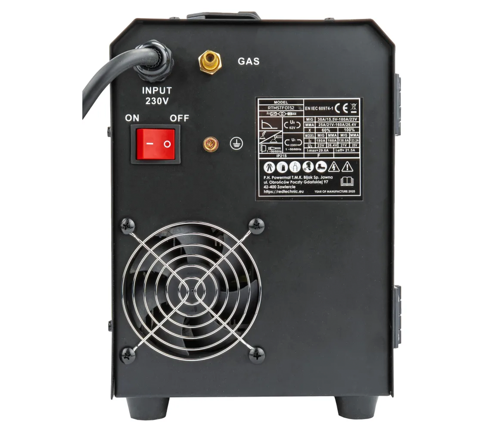 Aparat de sudat RED Technic RTMSTF0152 180A-6