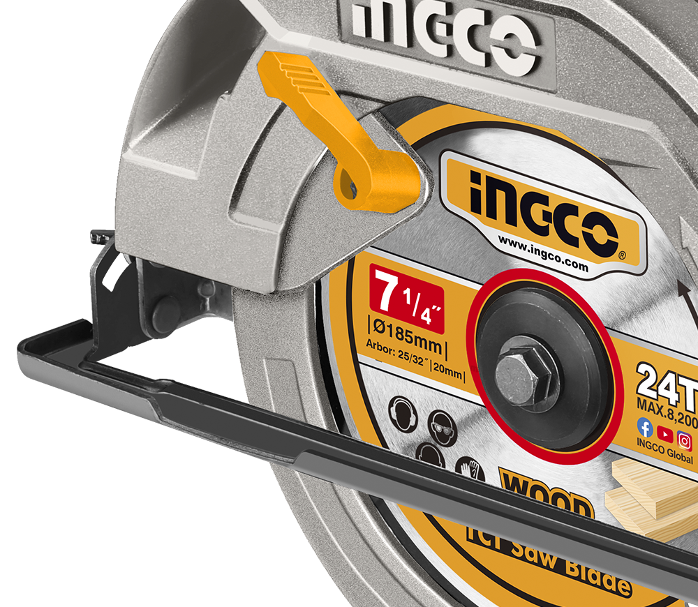 Fierăstrău circular INGCO CS18578 1200w 185mm-2