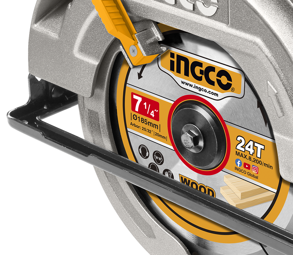 Fierăstrău circular INGCO CS18568 1600w 185mm-2