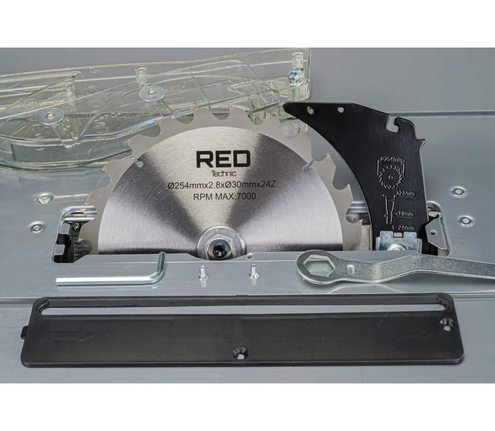 Fierăstrău circular de masă RED Technic RTPSD0081 3400w 254mm-10