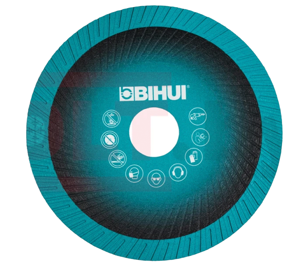 Disc de tăiat cu diamant BIHUI DPD105 Ultimate Edge 105mm Turbo Ceramică/Marmura/Granit