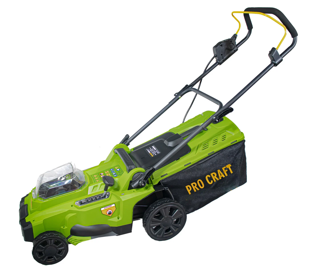 Mașină de tuns gazonul cu acumulator (fara bat) ProCraft PLM20 370mm 2x20V