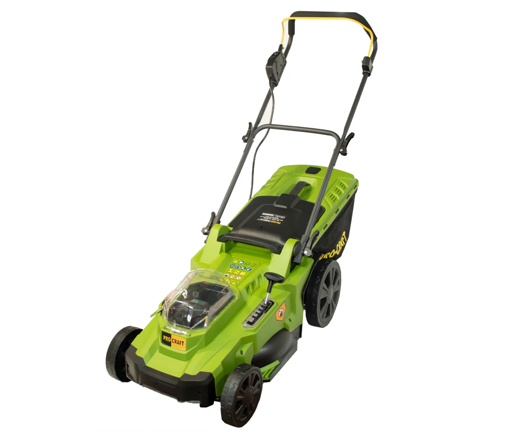 Mașină de tuns gazonul cu acumulator (fara bat) ProCraft PLM22 430mm 2x20V-2