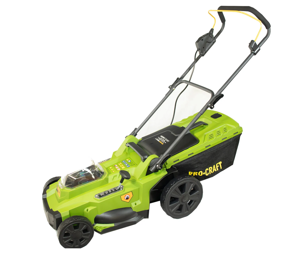 Mașină de tuns gazonul cu acumulator (fara bat) ProCraft PLM22 430mm 2x20V