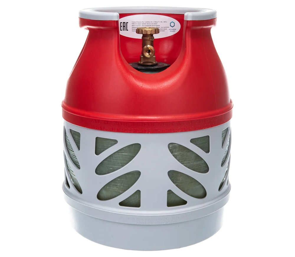 Butelie gaz Hexagon Ragasco LPG 100578 12.5L