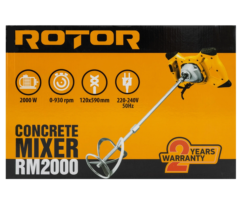 Mașină de amestecat mortar ROTOR RM2000 2000w-8