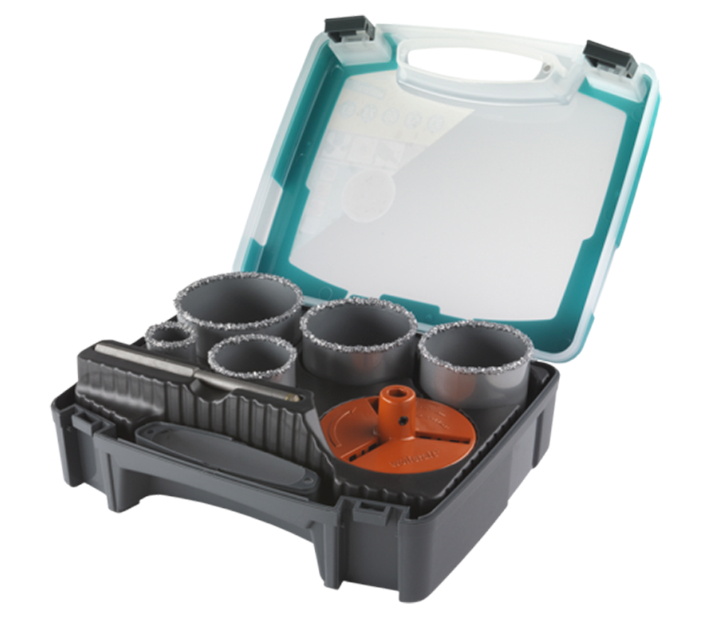 Set carote cu carbură de wolfram Wolfcraft 3464000 Carbură de wolfram 33/53/68/73/83mm