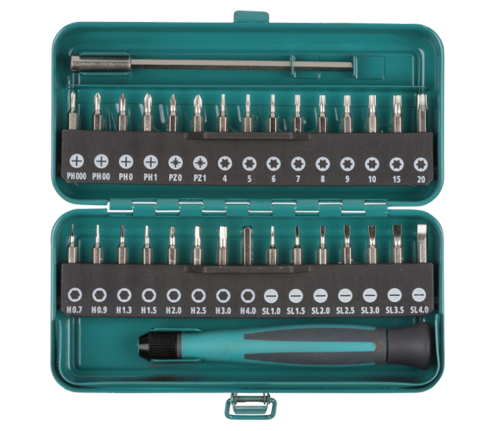 Set biți Wolfcraft Micro Bit Box PH/PZ/SL/TX/HEX 28mm-2