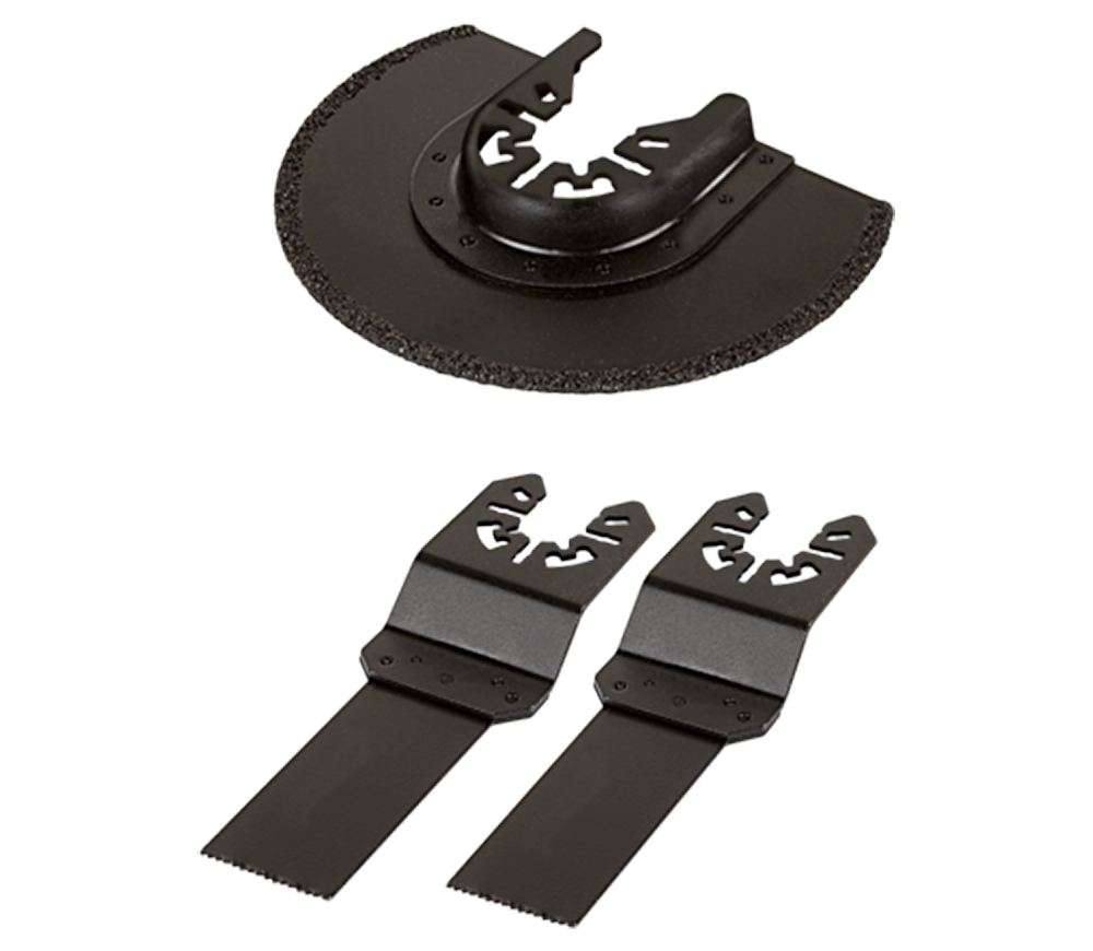 Set pânze multifuncționale Wolfcraft 3992000  Lemn/Plastic/Metal