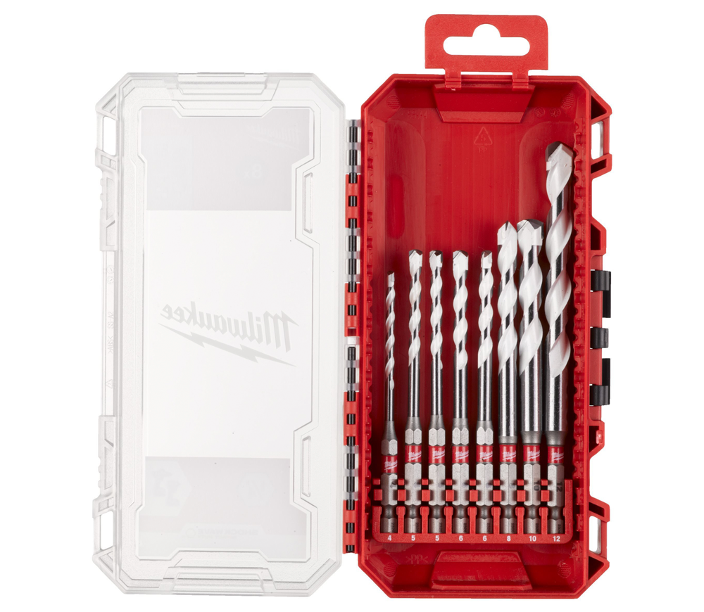 Set universal de burghiuri MILWAUKEE Gen. 2 4-12mm