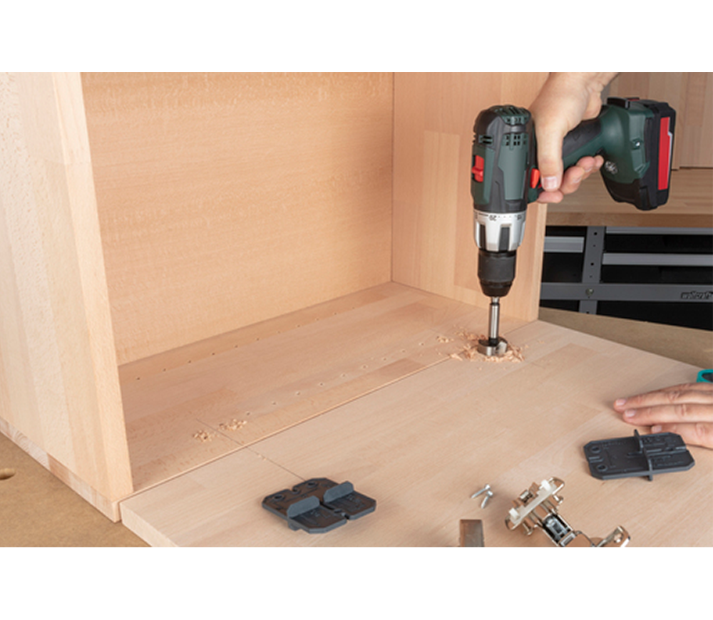 Set instalare balamale Wolfcraft 4655000 5/26mm Oțel-5