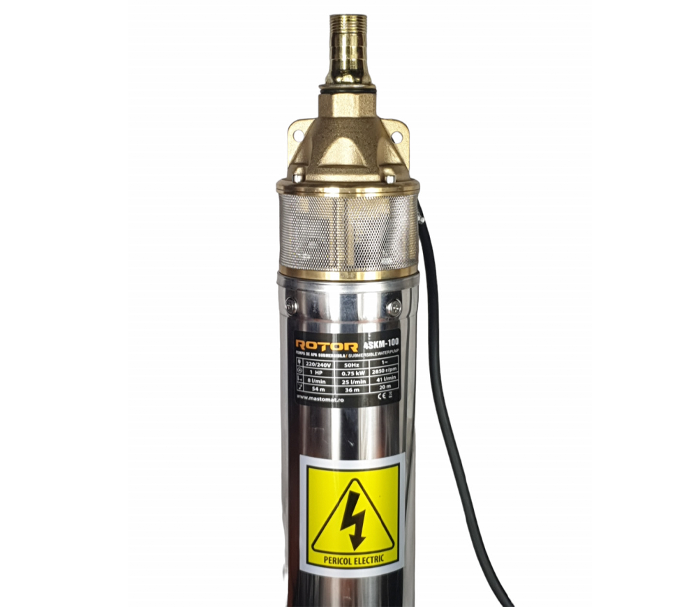 Скважинный насос ROTOR 4SKM100 750вт 2460л/ч-2