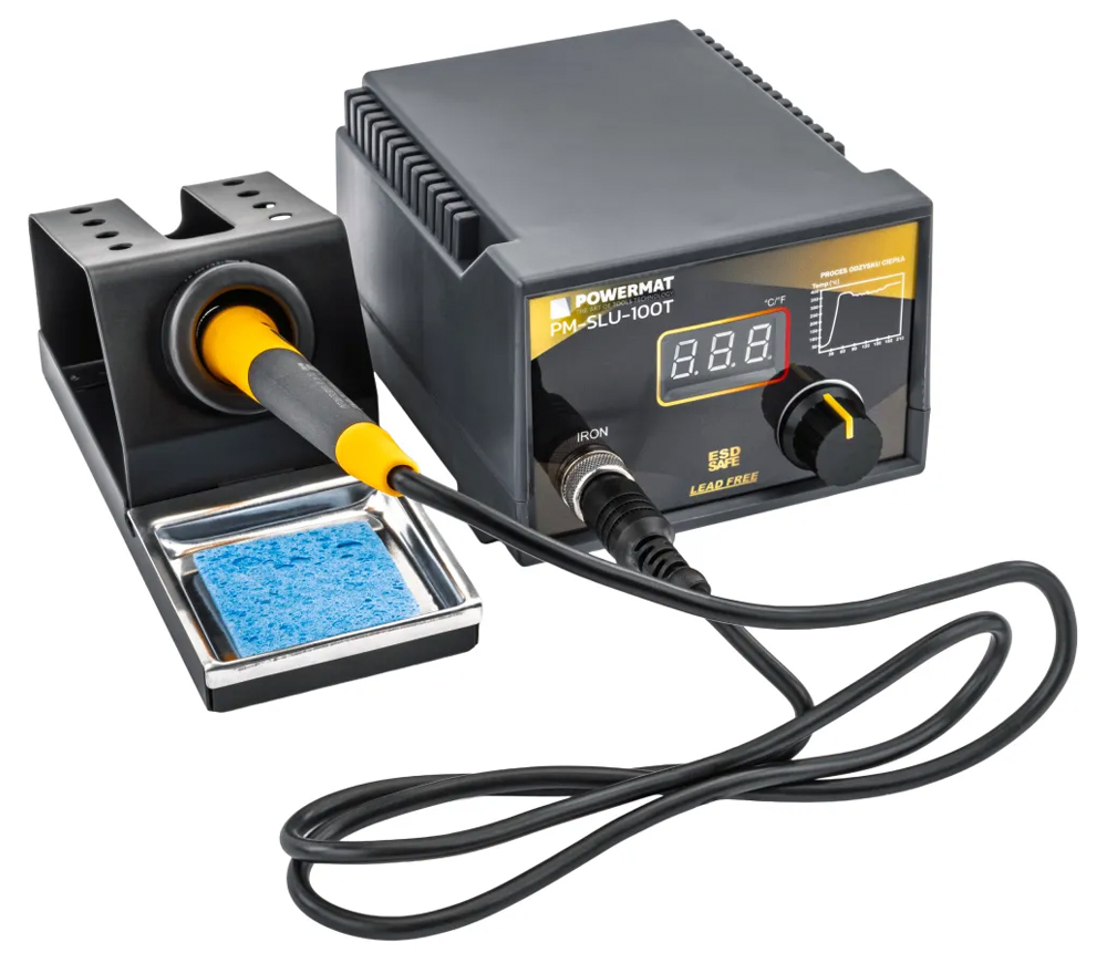 Stație de lipit POWERMAT PM-SLU-100T 100w 480°C Rețea-2