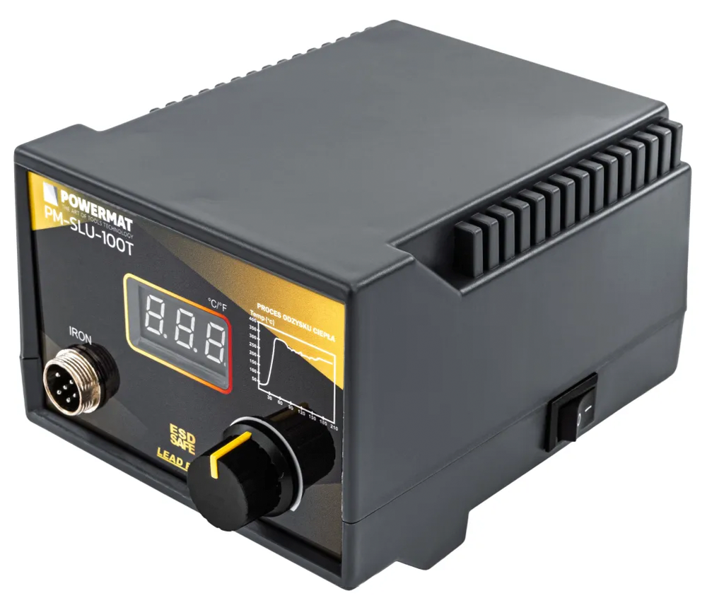 Stație de lipit POWERMAT PM-SLU-100T 100w 480°C Rețea-9