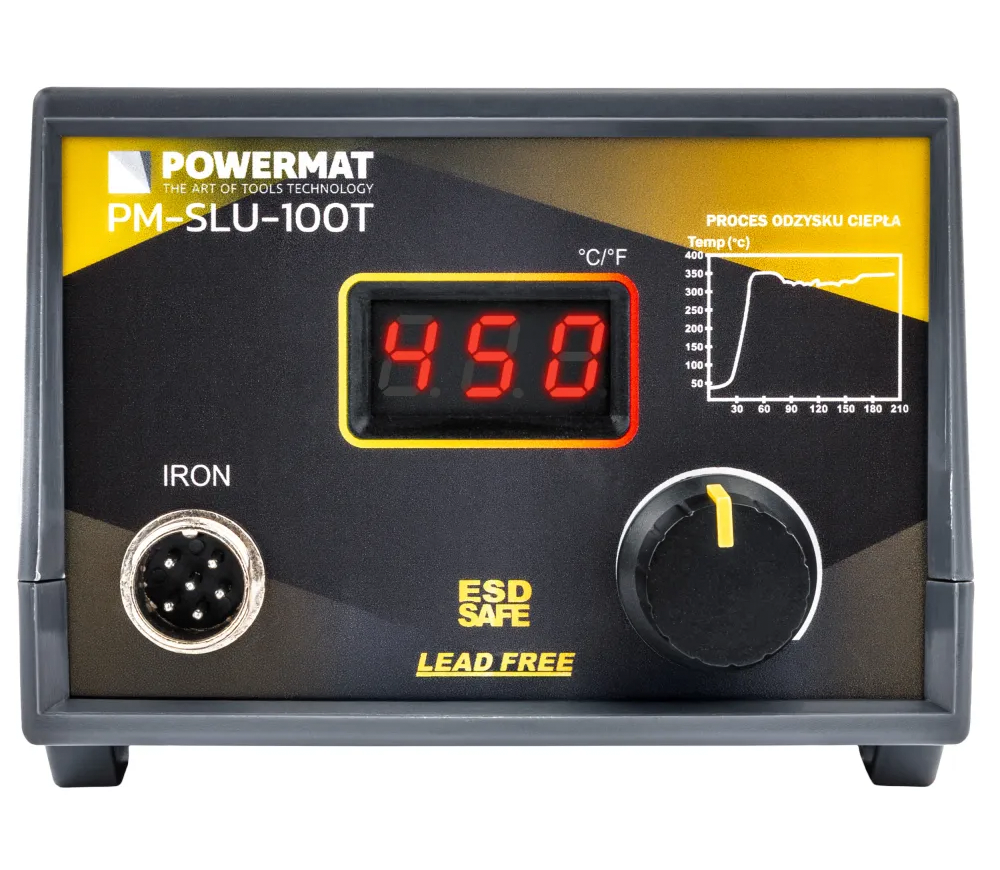 Stație de lipit POWERMAT PM-SLU-100T 100w 480°C Rețea-10