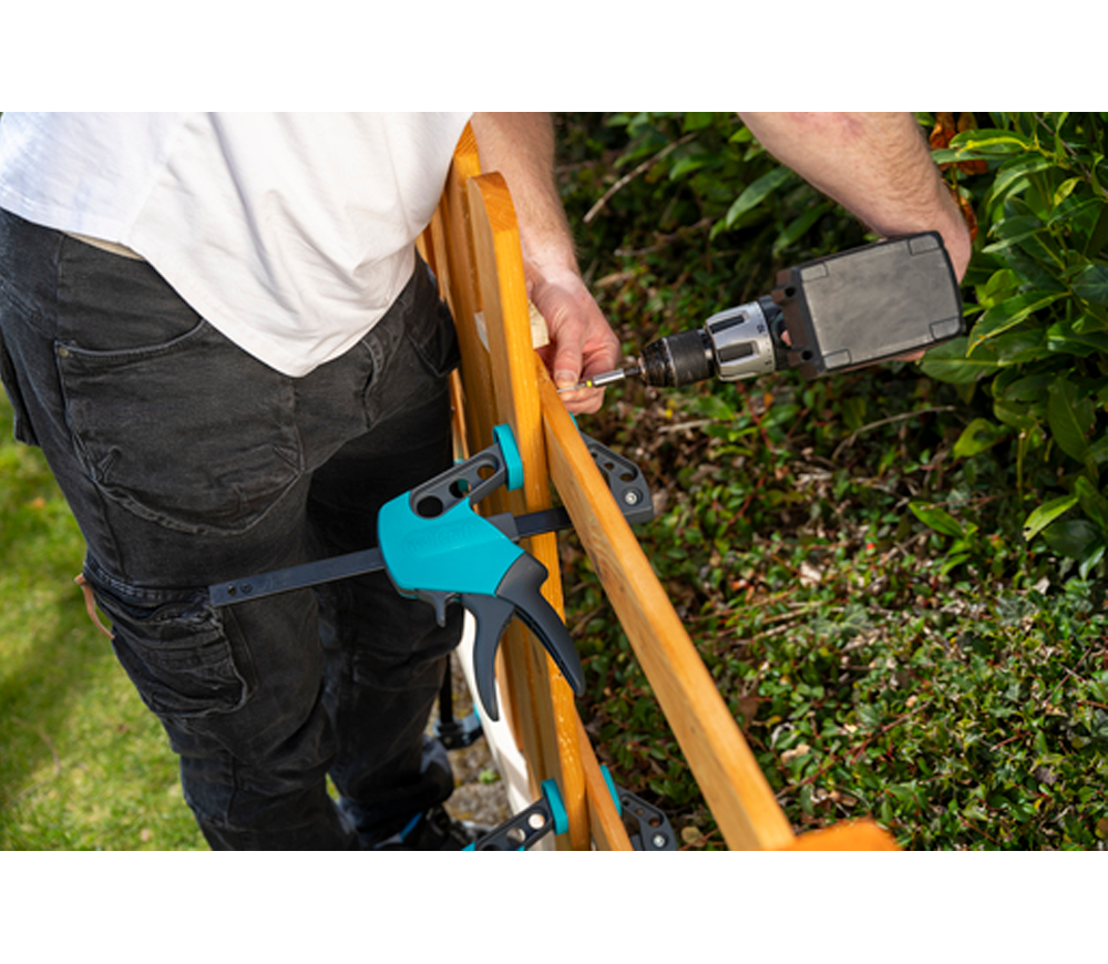 Clemă de fixare Wolfcraft EASY One-Hand Cu fixare rapidă 75mm 500mm-2