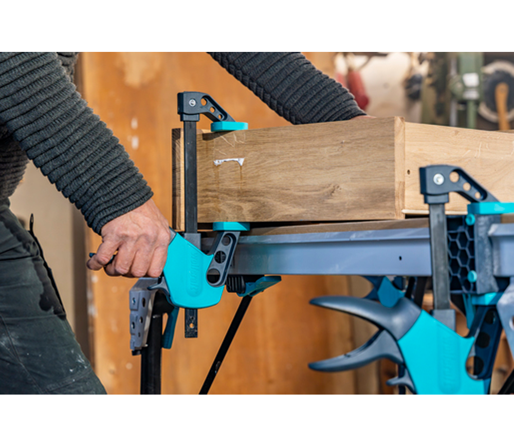Clemă de fixare Wolfcraft EASY One-Hand Cu fixare rapidă 75mm 500mm-3