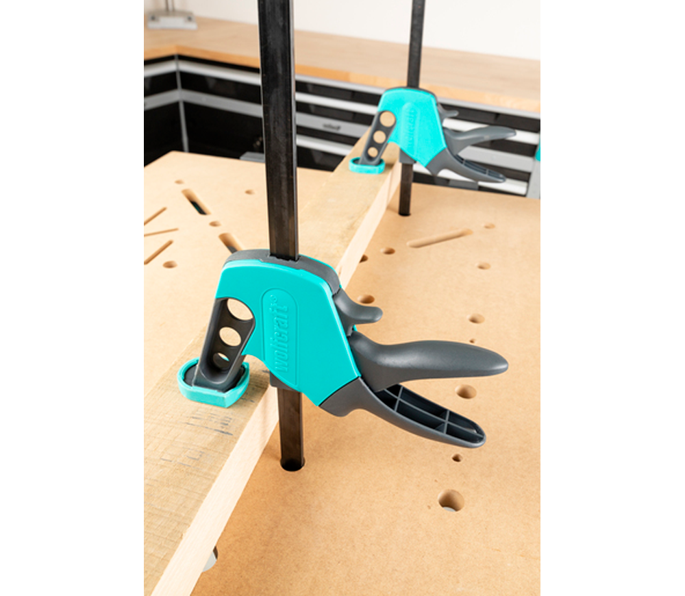 Clemă de fixare Wolfcraft EASY One-Hand Cu fixare rapidă 75mm 500mm-4