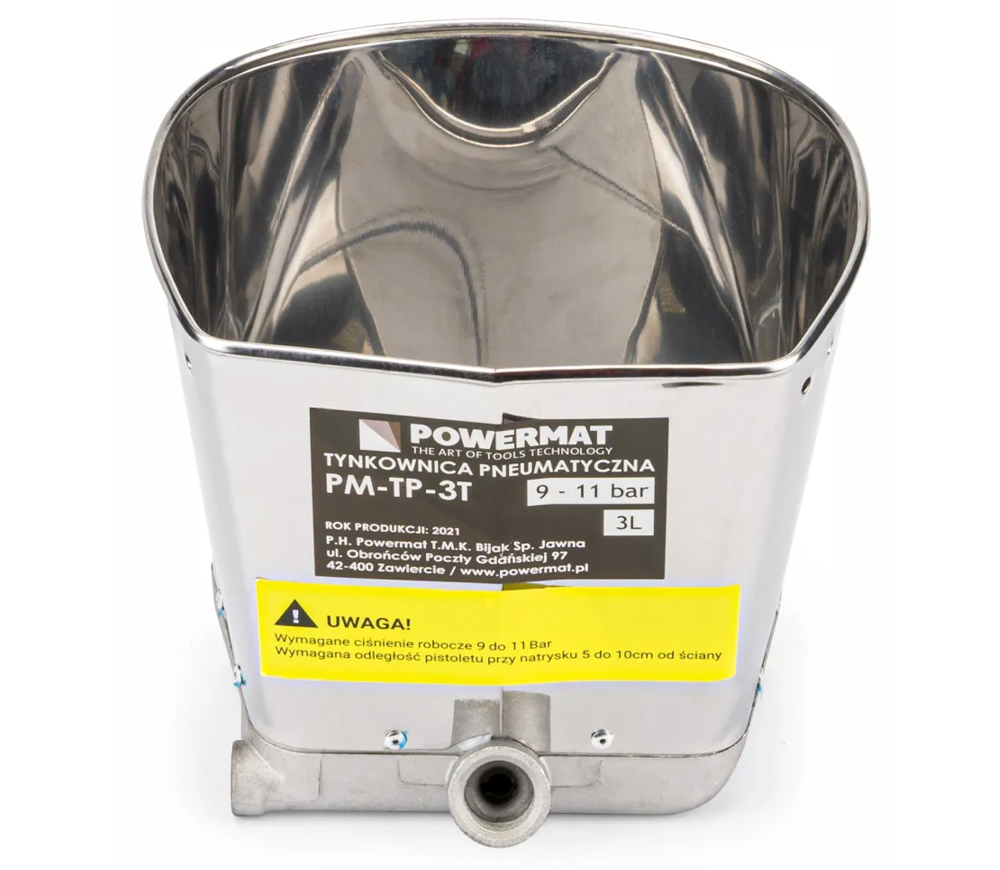 Штукатурный хоппер-ковш POWERMAT PM-TP-3T 3л 19мм-7