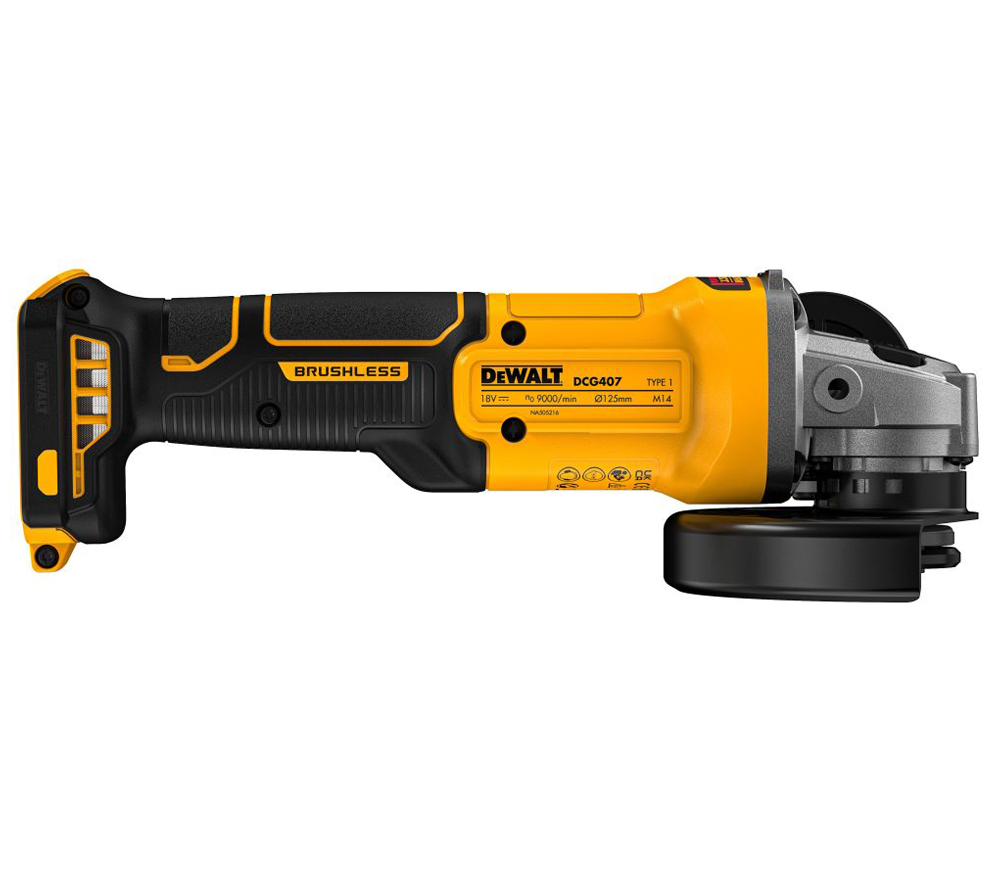 Polizor unghiular cu acumulator DEWALT DCG407N-XJ 125mm 18V-4