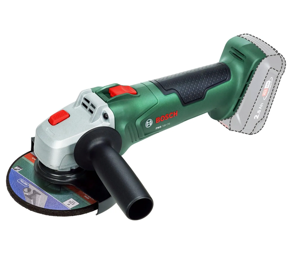 Polizor unghiular cu acumulator BOSCH PWS 18V-70 125mm 18V