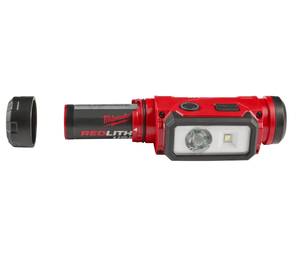 Lanternă frontală MILWAUKEE L4 HL2-301 100/400/600lm Li-Ion-8