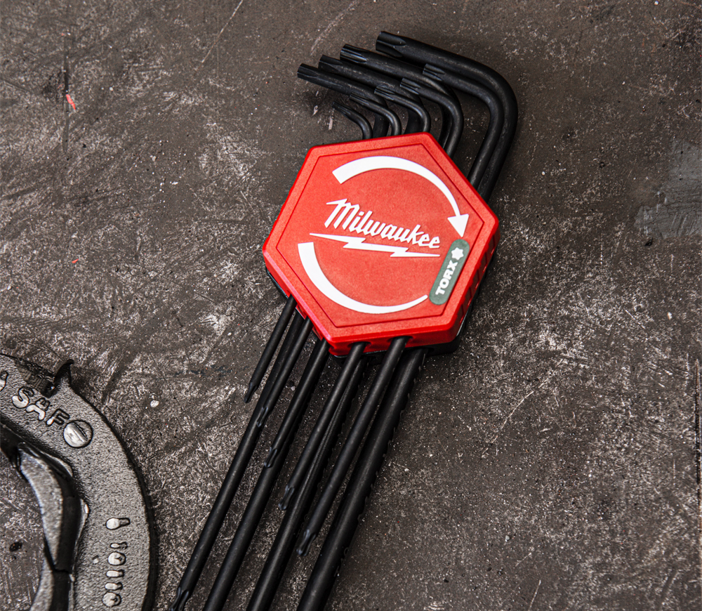 Набор Г-образных ключей Torx MILWAUKEE 4932492693 T8-T40-4