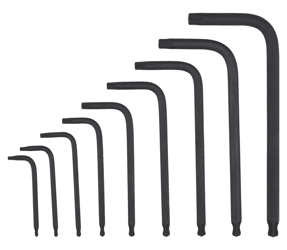 Set 9 chei Torx compacte L-Form MILWAUKEE 4932492703 T8-T40-3