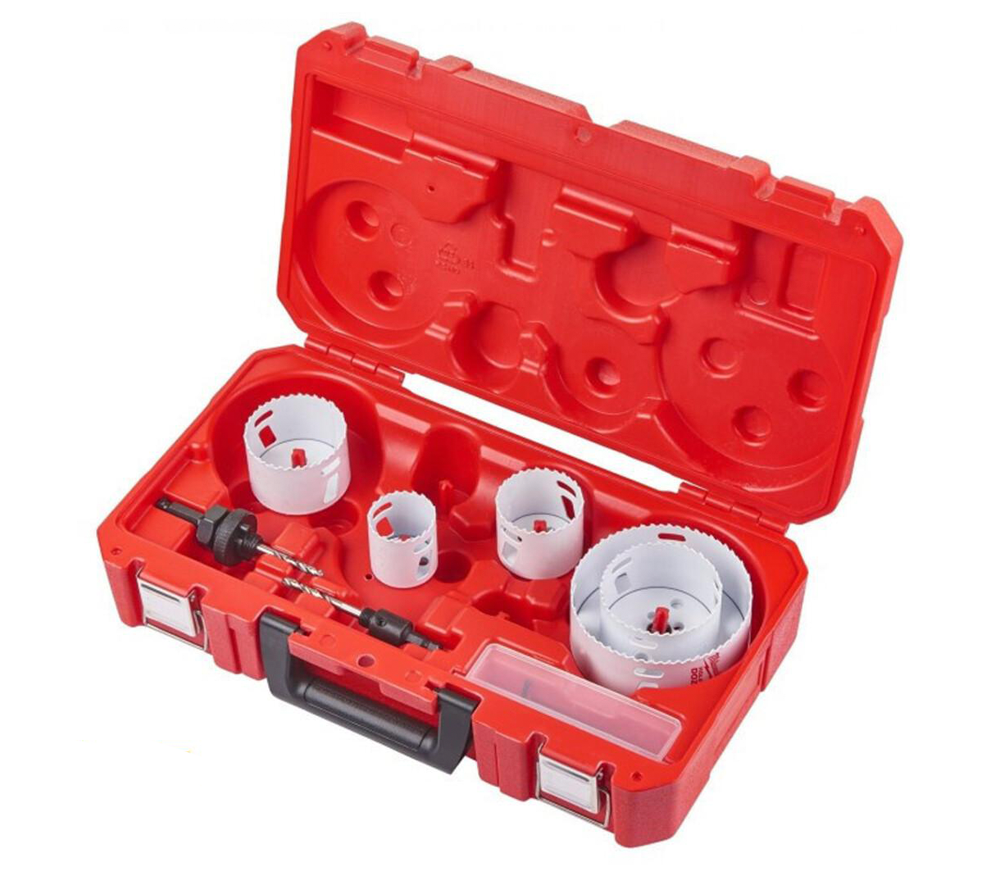 Set carote Bi-metal MILWAUKEE HOLE DOZER™ Perfect Match 44-114mm