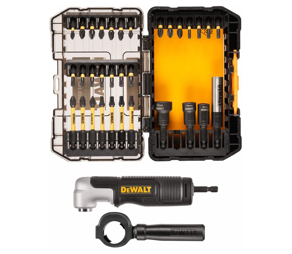 Set de biți cu adaptor unghiular DEWALT DT70782-QZ McLaren Limited Edition PH/PZ/TX 25/57mm-2