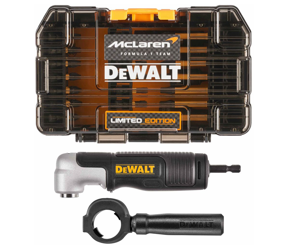 Set de biți cu adaptor unghiular DEWALT DT70782-QZ McLaren Limited Edition PH/PZ/TX 25/57mm-3