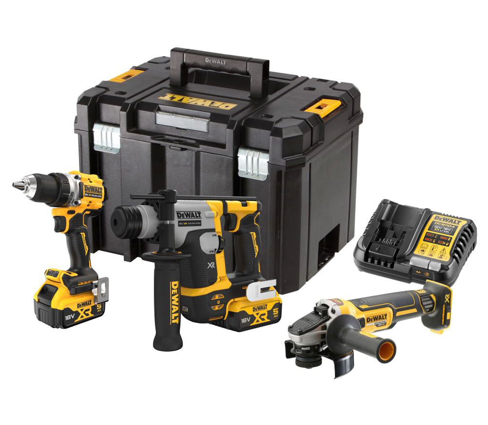 Set de unelte cu acumulator DEWALT DCK355P2T-QW