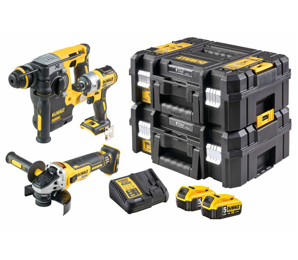 Set de unelte cu acumulator DEWALT DCK305P3T-QW