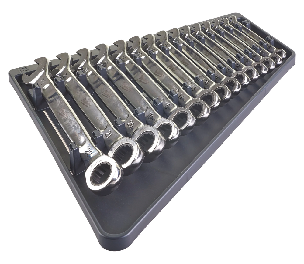 Набор из 15 ключей с трещоткой Milwaukee MAX BITE™-2
