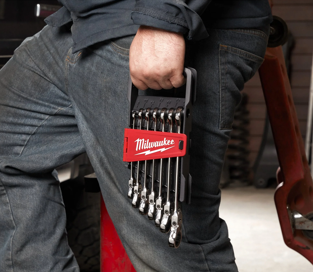 Set 15 chei combinate MAX BITE™ Flex Head Milwaukee 4932478558-2