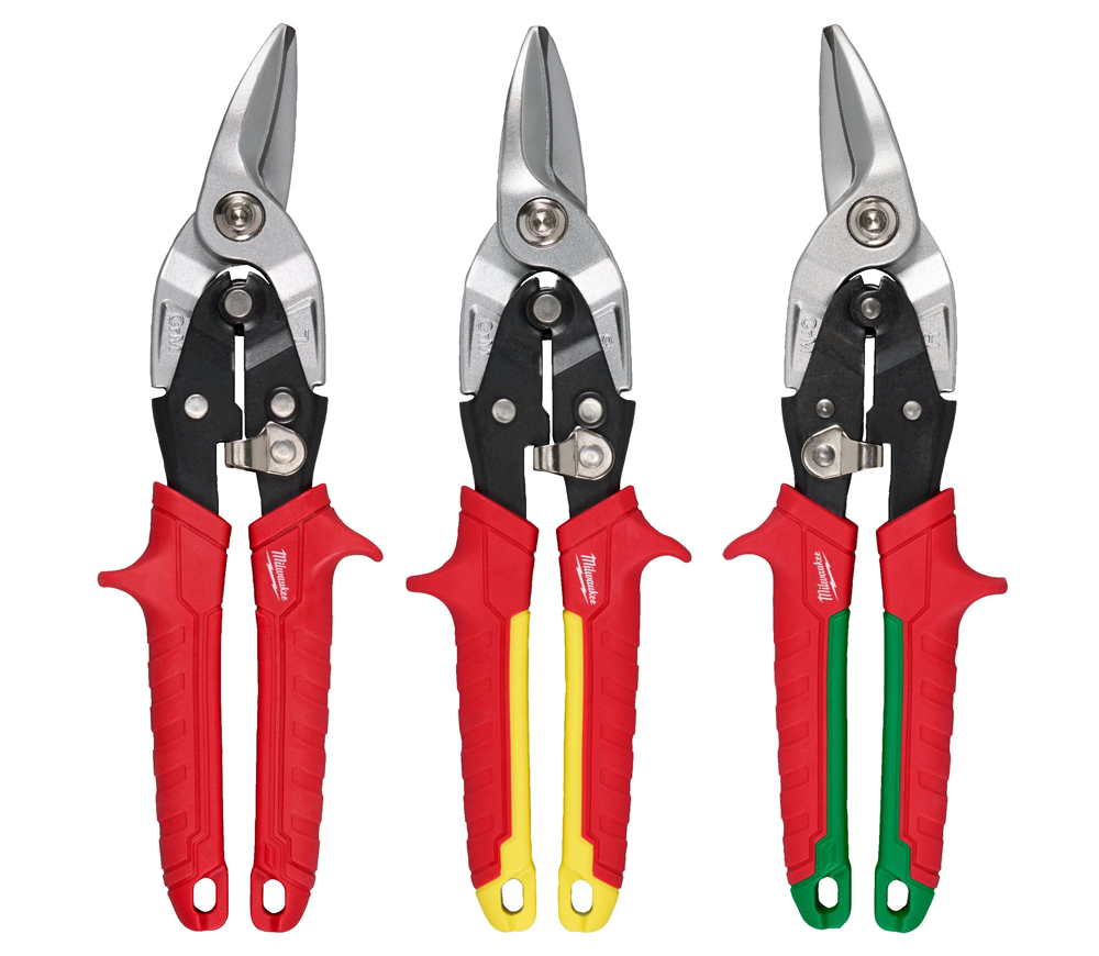 Set 3 foarfece de tablă MILWAUKEE 4932499020 Stînga/De dreapta/Drept